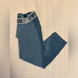 Gymshark Blue Capri Leggings